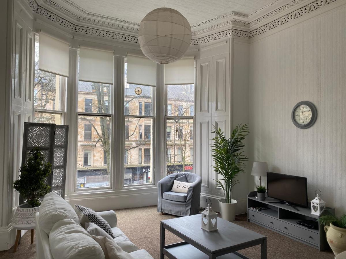 Captivating Apartment In Glasgow Westend Uk Екстериор снимка